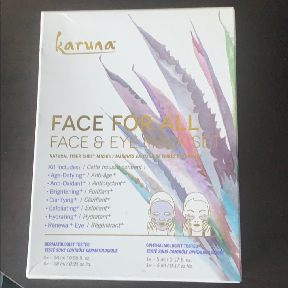 Face and Eye Mask set